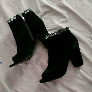 Fergalicious Open Toe Booties
